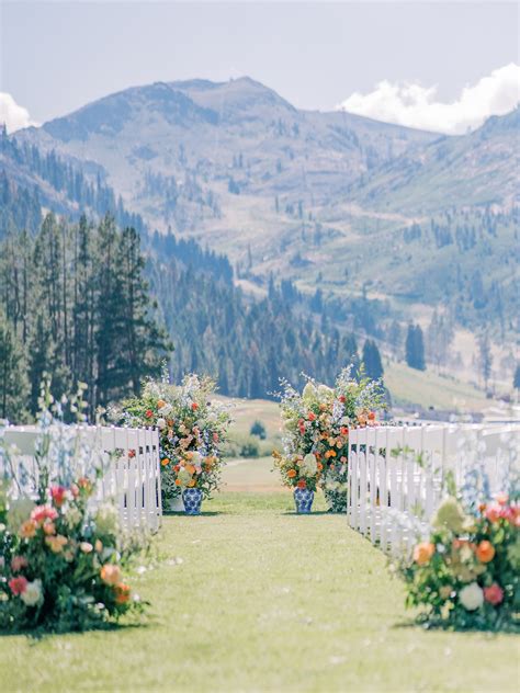 A Resort At Squaw Creek Wedding | Lake Tahoe Wedding Photos On Film - Mandy Ford