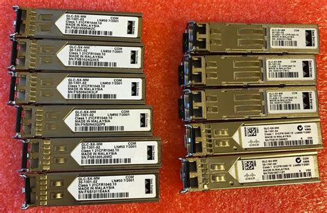 Cisco GLC-SX-MM 1.25Gb 500m 850nm 1000Base-SX SFP Transceiver | eBay