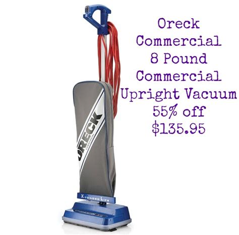 Oreck Commercial 8 Pound Commercial Upright Vacuum, 55% off at $135.95 ...