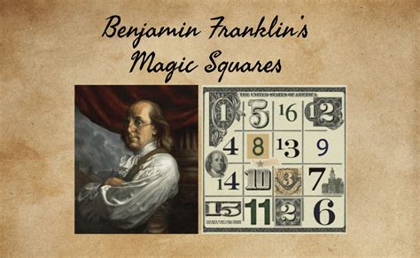 Benjamin Franklin's Magic Squares - RSD2 SPARK