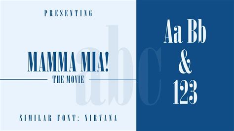 Mamma Mia Font Download - Free Fonts Lab