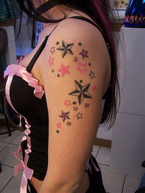 Tatuaje: Estrellas - Tatuajes para Mujeres