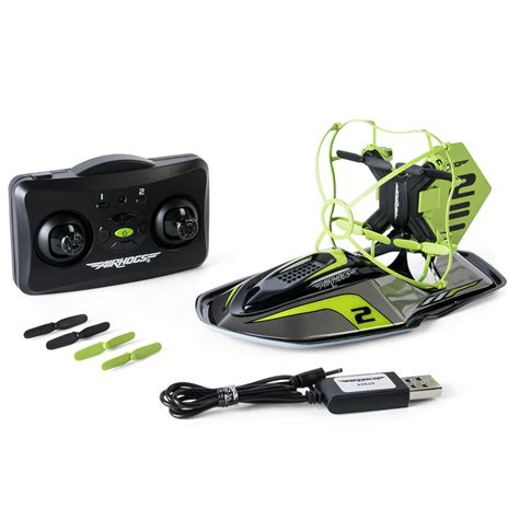 Air Hogs 2-in-1 Hyper Drift Drone for Kids, Capable of High Speed Racing and Flying - Green ...