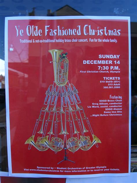 Ye Olde Fashioned Christmas | flyer calendar | Jason Taellious | Flickr
