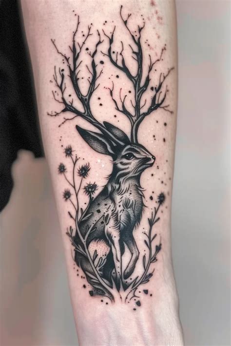 Meaning of Jackalope Tattoo - FlashYourTat