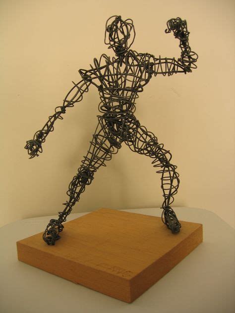 70 Wire sculptures ideas | wire sculpture, sculptures, wire art