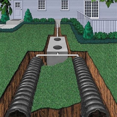 How to Install a Septic Tank and Field Line Sewer System | Hunker | Diy ...