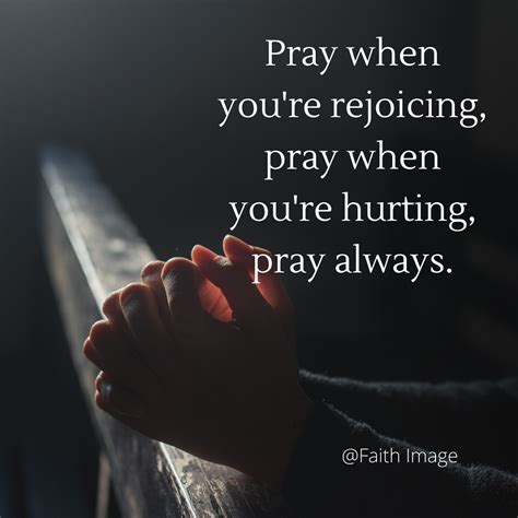 Pray always