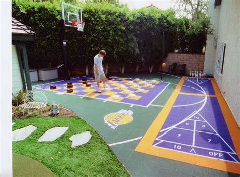 Backyard Basketball Court Ideas To Help Your Family Become Champs - photofun 4 u com