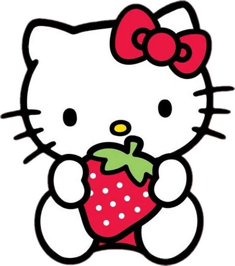 hello kitty strawberry | Şirin çizim, Doodle desenleri, Boyama kitapları