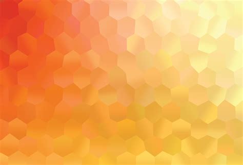 Light Yellow, Orange vector texture with colorful hexagons. 4312994 ...