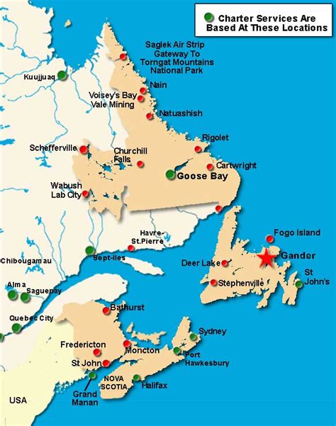 Charter Flights To Gander - 3 Competitive Quotes