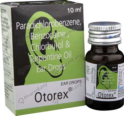 Buy Otorex Ear Drops 10ml Online at Flat 15% OFF | PharmEasy