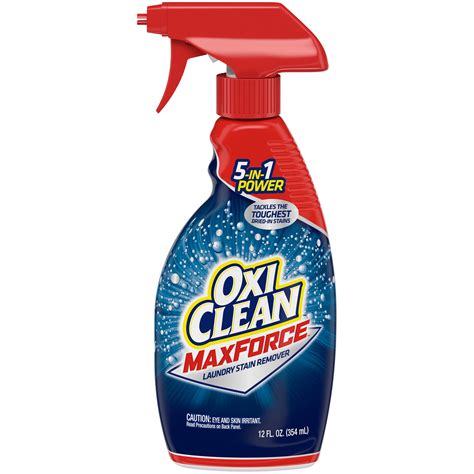 OxiClean MaxForce Laundry Stain Remover Spray, 12 Fl. oz. - Walmart.com ...