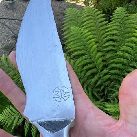 Hand Forged Knife - Etsy