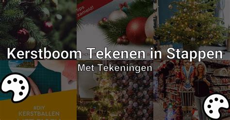 Kerstboom Tekenen in Stappen (Met Tekeningen) - tekenen.nu