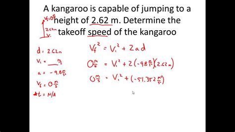 1D KINEMATIC PRACTICE - Motion Example 3 Practice Problem - YouTube