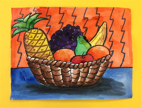 Elements of the Art Room: 2nd grade Paul Cezanne inspired Fruit bowls