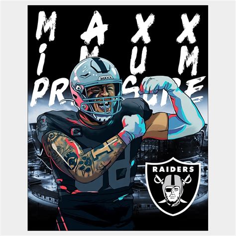 Maxx Crosby - Maxximum Pressure - DIY Sports Art