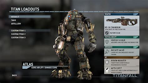 Titan Classes | Classes - Titanfall Game Guide | gamepressure.com