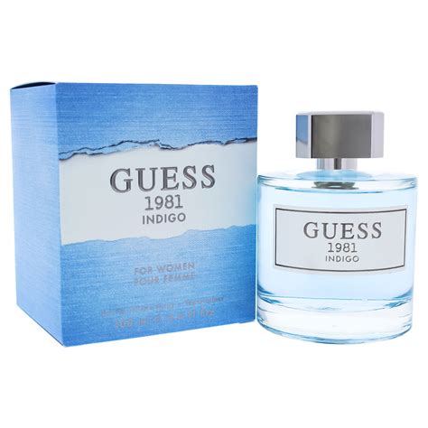 GUESS - GUESS 1981 Indigo Eau de Toilette, Perfume for Women, 3.4 Oz ...