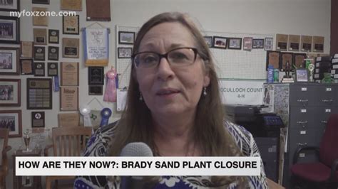 HOW ARE THEY NOW?: A year after the Brady sand plant closure | myfoxzone.com