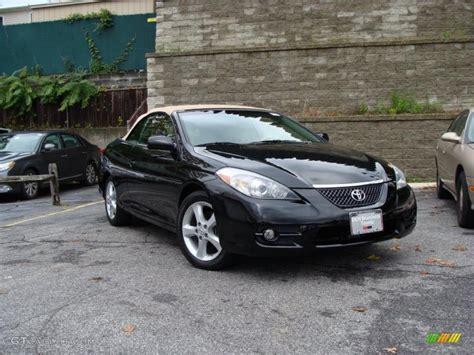 2007 Black Toyota Solara SLE V6 Convertible #39326337 | GTCarLot.com - Car Color Galleries