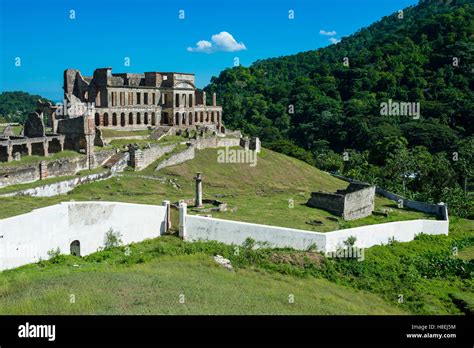 Palace Sans Souci, UNESCO World Heritage Site, Haiti, Caribbean ...