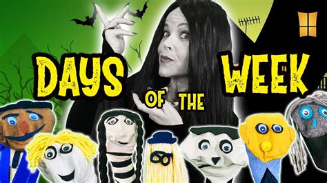 7 Days of the Week Addams Family! - YouTube