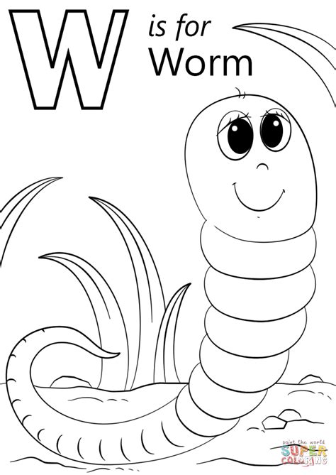 Insects Worksheets Free | Days Of The Week - Trace And Write - Free | Free Printable Worm ...