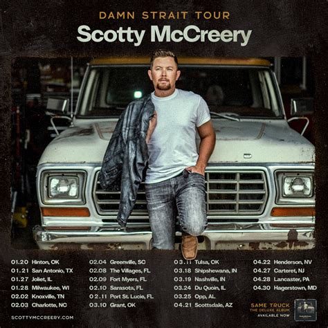 Scotty McCreery Announces 2023 “Damn Strait Tour” | Hometown Country Music