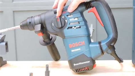 Bosch SDS-Plus, 1 1/8 Inch Rotary Hammer, Model RH328VC - YouTube