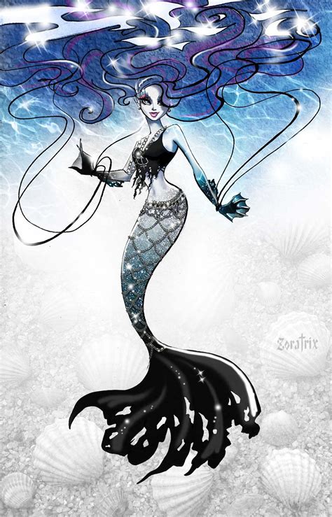 Gothic Siren by Zoratrix | Monster high art, Monster high characters, Mermaid art