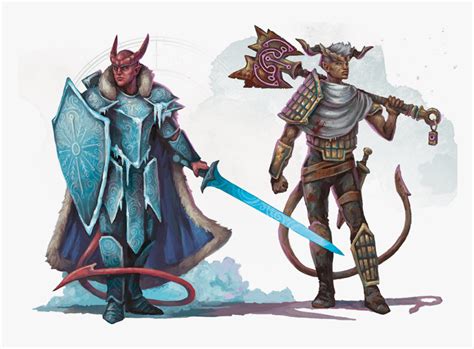 What lore exists to explain tieflings with blue skin? | SolveForum