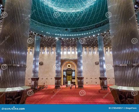 Istiqlal Mosque, Jakarta, Indonesia Editorial Photography - Image of asia, architecture: 278549857