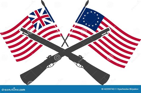 American War Of Independence Stock Vector - Image: 42259743