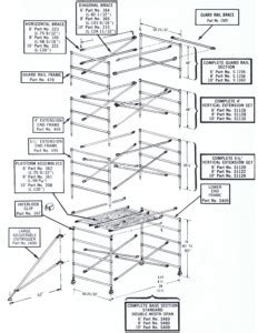 Standard Scaffold | Aluminum Scaffold | Upright Scaffold USA, LLC