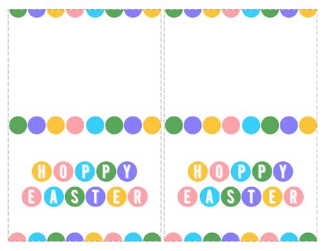 Happy Easter Cards Printable - Free - Paper Trail Design