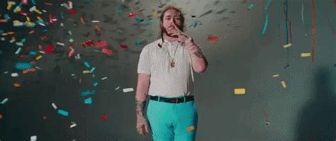 Post Malone Congratulations GIF - Post Malone Congratulations Confetti ...