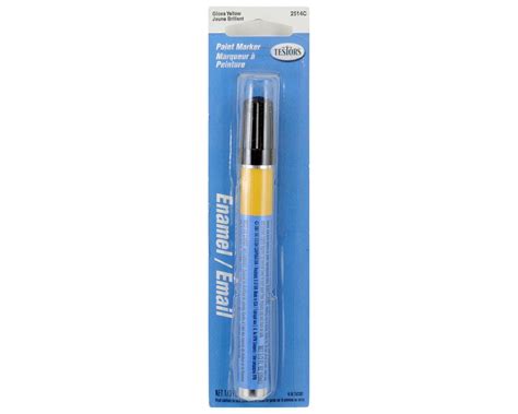 Testors Gloss Enamel Paint Marker (Yellow) (10ml) [TES2514C] - HobbyTown