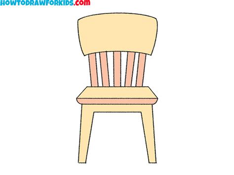 How to Draw an Easy Chair - Easy Drawing Tutorial For Kids