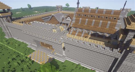 Medieval Fortress Mojang Builds | Minecraft Map