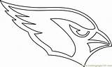 Arizona Cardinals Coloring Pages sketch template