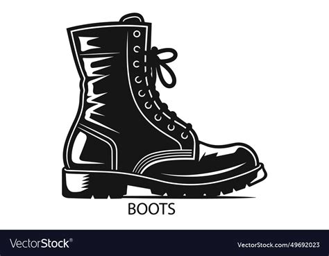 Hiking boot icon Royalty Free Vector Image - VectorStock