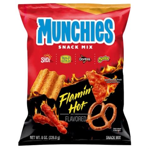 Munchies Flamin' Hot Flavored Snack Mix, 8 oz - Fry’s Food Stores