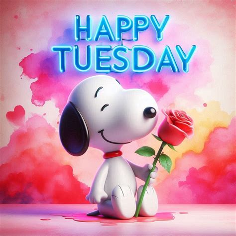 Smiling Snoopy Happy Tuesday Quote Pictures, Photos, and Images for ...