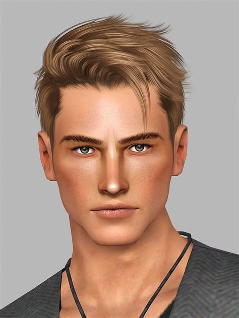 Shock & Shame — buckleysims: I tweaked this sim, and I think I... | Sims 4 hair male, Sims hair ...