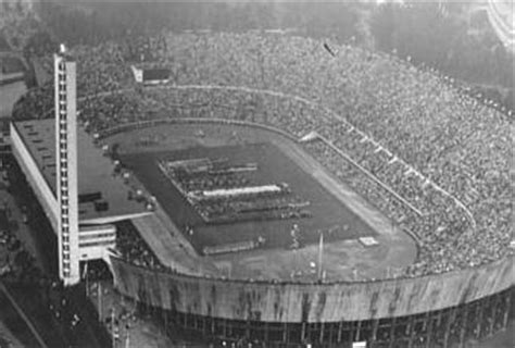 1952 Summer Olympic Opening Ceremony - Helsinki - Paperblog