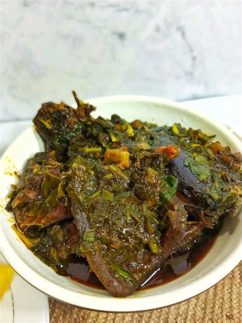 Tasty Nigerian Afang Soup Recipe with Water Leaves (35 Mins)