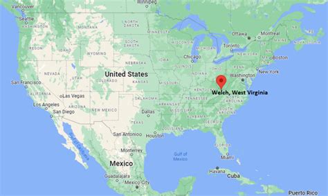 Where is Welch, WV, USA? | Location Map of Welch, West Virginia